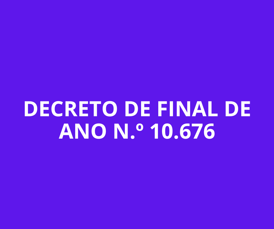 SECRETARIA MUNICIPAL DE ADMINISTRAÇÃO DECRETO N.º 10.676